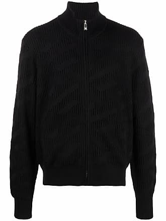 Versace Rib Wool Sweater in Black at Nordstrom, Size 8 US