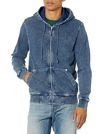 True Religion Heritage Big T Zip-Up Hoodie