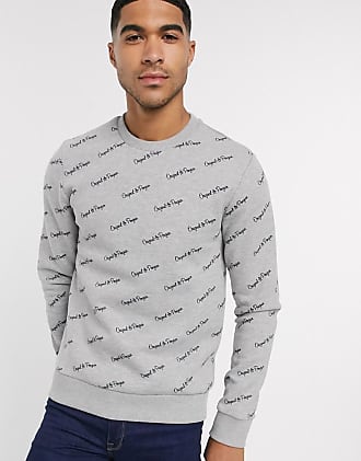 Original Penguin Mens Graphic Crewneck Long Sleeve Sweatshirt 