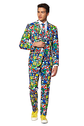 Opposuits Fancy Fish Suit For Men Multicolor 40 Waist