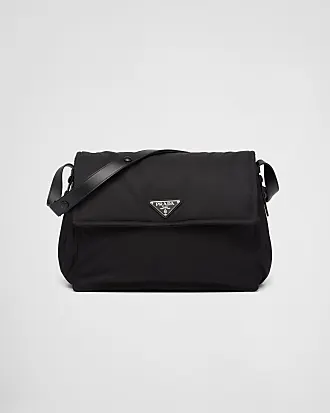 Prada - Women's Small Padded Re-Nylon Shoulder Bag - Black - Synthetic