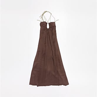 Miista Sale | Miista Elia Brown Dress