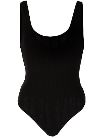 Jonathan Simkhai Irene scoop neck bodysuit - women - Modal/Spandex/Elastane - S - Black