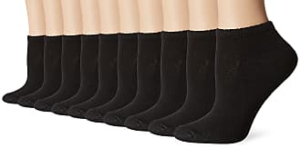 Hanes womens Cool Comfort Ecosmart Low Cut Socks, 10-pair Pack - black - 9-11