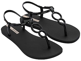 Ipanema NEW Silk Premium black gold women's flip flop flat sandals sizes 3-8 