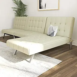Maddox 95 Fabric Sofa, White Boucle