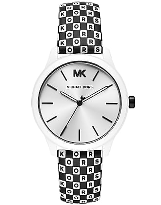 Parfum Uhren  Schmuck bei MyRichde entdecken  Michael Kors Damen Uhr  Chronograph MK5633 Parker Strass Rosegold Leder Armband