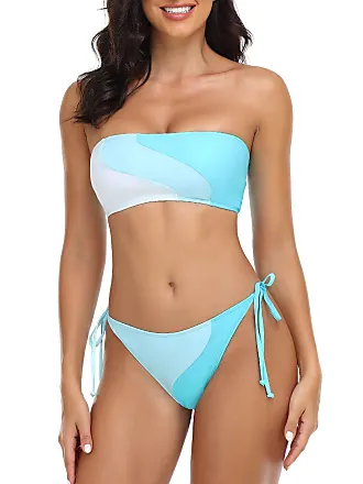 RELLECIGA Women's Bandeau Bikini Top