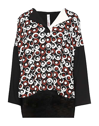 Sonia Rykiel Vintage Papyrus Print Satin Shirt