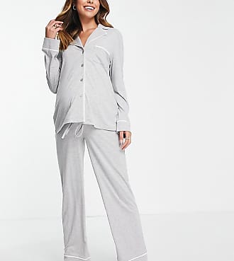 Jersey pyjamalegging in het Grijs Dames Kleding voor voor Nachtmode voor Pyjamas ASOS Asos Design Maternity Mix En Match 