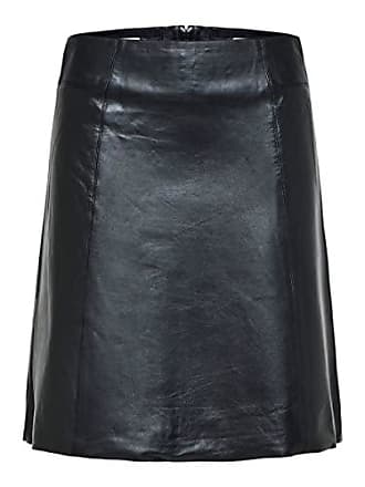 Farfetch Damen Kleidung Röcke Lederröcke Lace-up leather skirt 