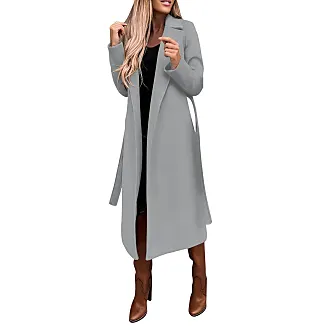 Kiboule Jaqueta feminina com capuz impermeável manga longa elástica cintura  com zíper capa de chuva agasalhos