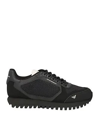 Emporio Armani baskets Tumbled en cuir Noir des 239 00 sur Stylight