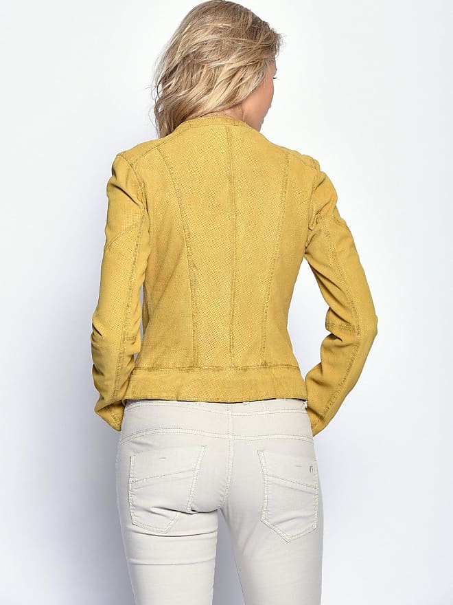 Vergleiche Lederjacke für - gelb | Damen, Stylight Preise Maze