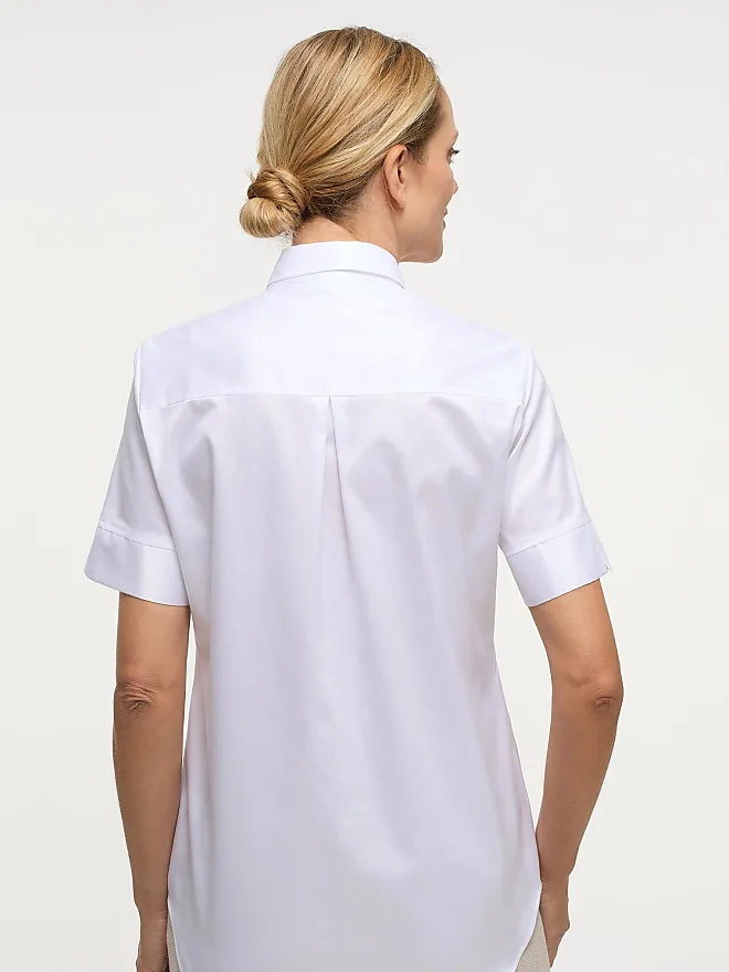 Vergleiche Preise für Hemdbluse ETERNA REGULAR FIT Gr. 34, weiß Damen  Blusen Hemdblusen - Eterna | Stylight