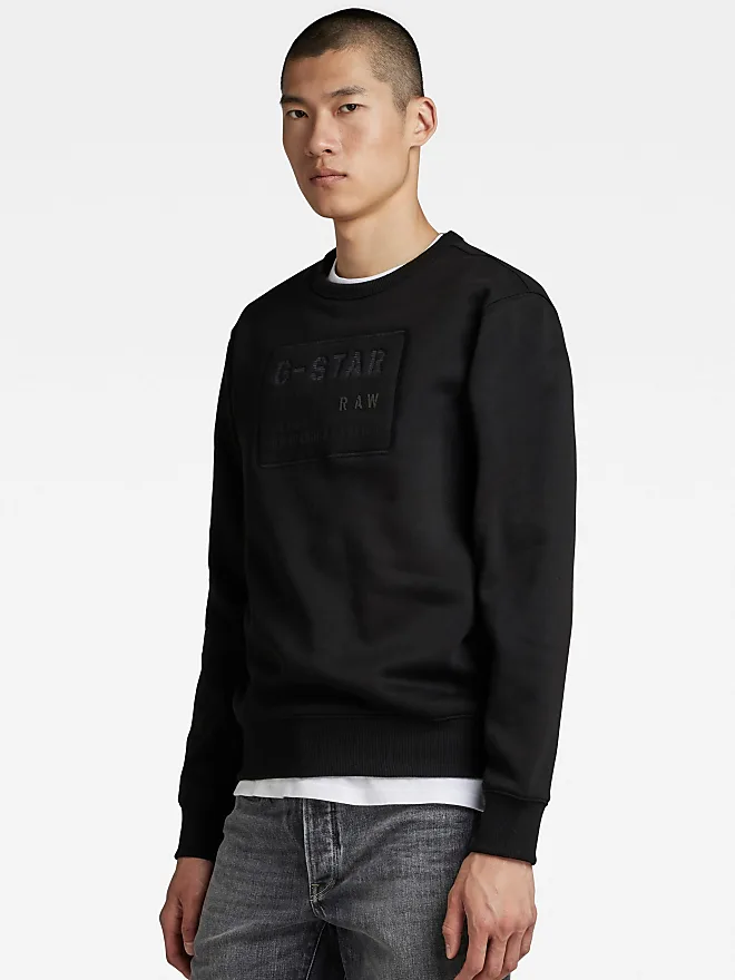 black) | RAW Vergleiche Sweatshirt für G-STAR (dark Sweatshirts G-Star schwarz L, Preise Gr. - Originals Stylight Herren Sweatshirt