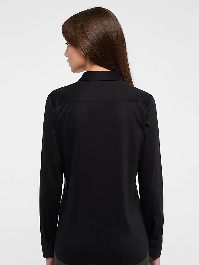 Vergleiche Preise für Hemdbluse ETERNA FITTED Gr. 36, schwarz Damen Blusen  Hemdblusen - Eterna | Stylight