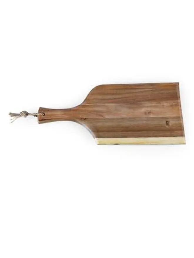 Compare Prices for TOSCANA Artisan Acacia Serving Plank in Brown at ...