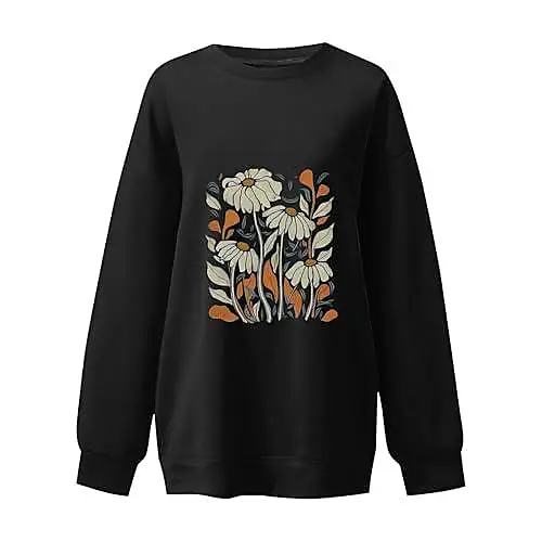 Generic Sweatshirt de Noël pour femme Chemise de Noël dhiver 2025