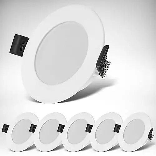 B K Licht Lot De Spots Led Encastrables V Spots Led Pour Salle De Bain Protection Contre