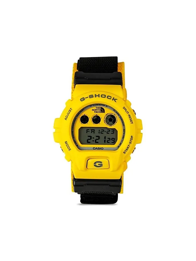 SUPREME x TNF x G-Shock DW-6900 watch - Yellow from £427.00 - on Stylight