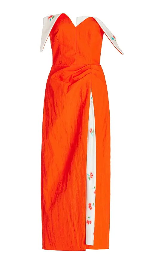 Rosie Assoulin Flap Over Dress - Orange - US 16 - Only At Moda Operandi ...