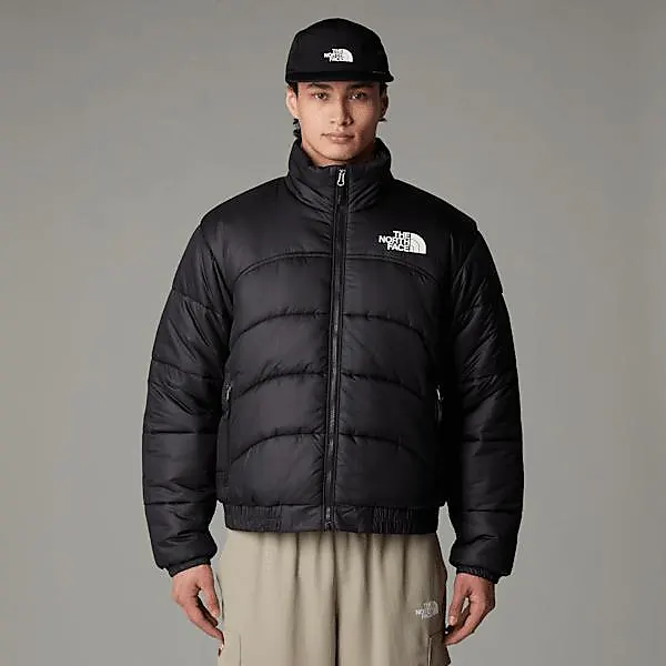 Doudoune north face fashion bleu noir