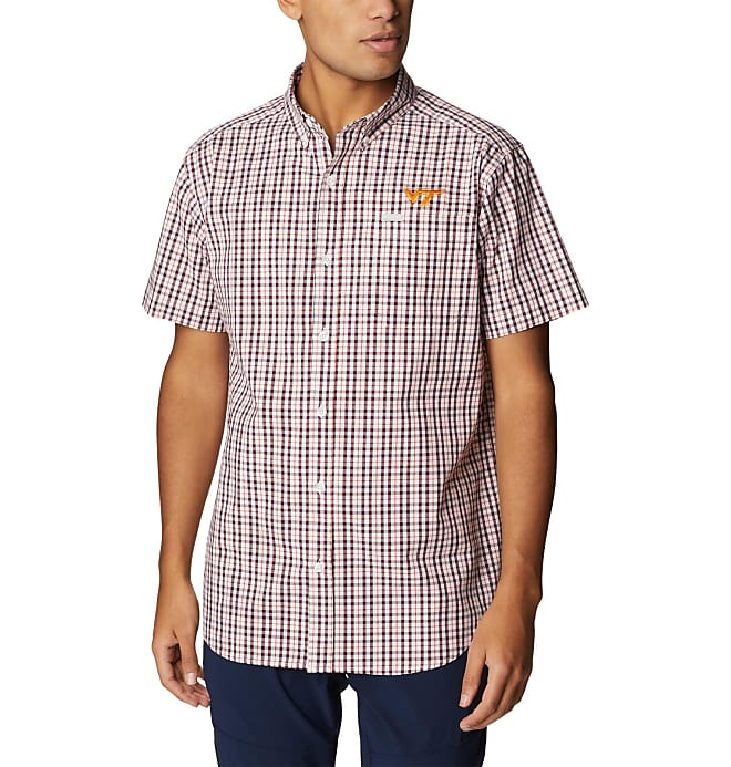 Compare Prices for Mens Collegiate Rapid Rivers Short Sleeve Shirt, VT ...