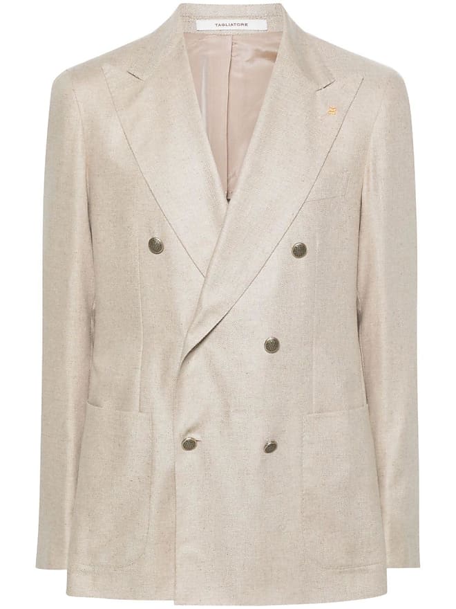 Tagliatore double-breasted suit - Neutrals