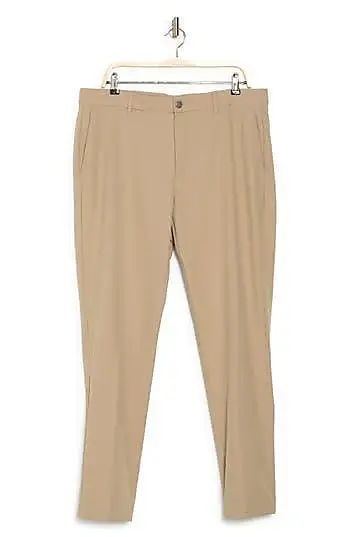 Compare Prices for Flat Front Solid Golf Pants in Chinchilla at ...