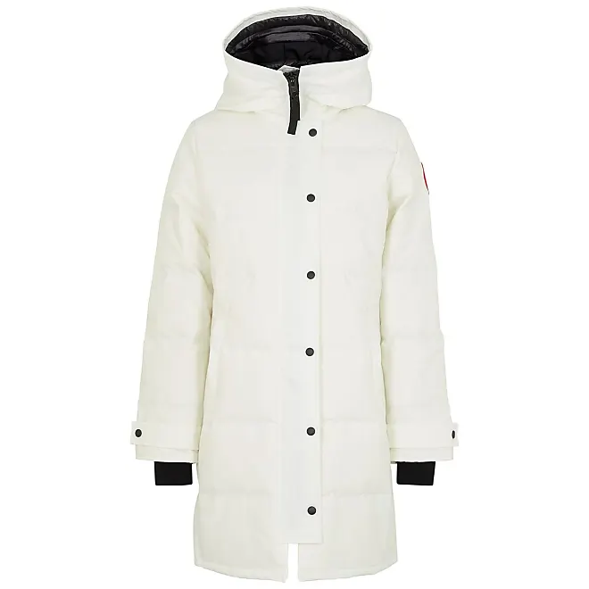 Compare Prices for Shelburne Hooded Arctic-Tech Parka, White, Parka ...
