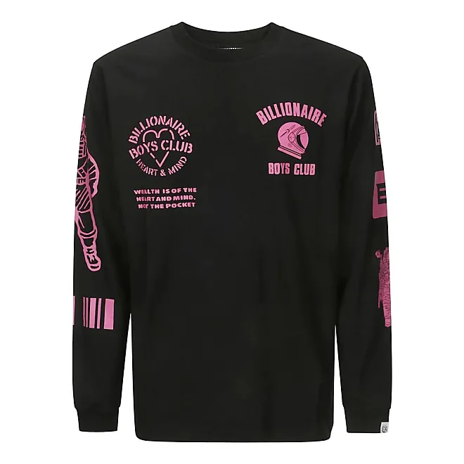 Billionaire boys club long sleeve shirt black xl popular