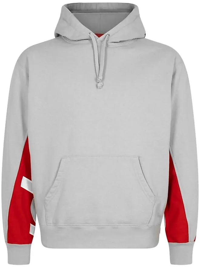 Compare prices for SUPREME cropped panels hoodie - Grey | Stylight