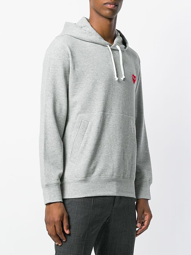 Commes des garcons hoodie fashion grey