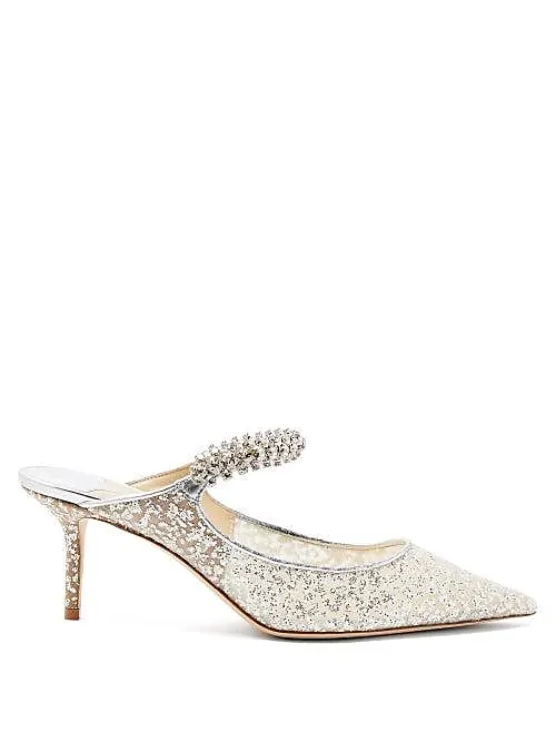 Felda crystal embellished on sale strappy evening shoe