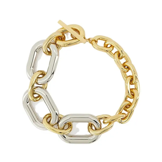 Paco für | Vergleiche - XL - Link Rabanne Preise Paco Stylight Halskette Gold/Silber Rabanne plattiert