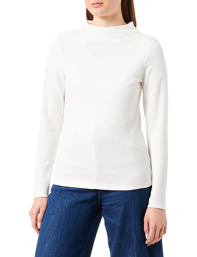 Vergleiche Preise für Damen 2137228 T-Shirt langarm, Weiß N/A, 36 - s.Oliver  | Stylight