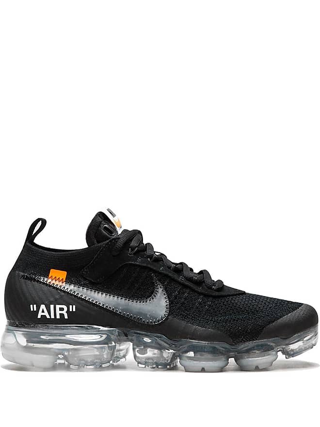 Compare Prices for The 10: Nike Vapormax Flyknit Black sneakers - unisex -  Rubber/Polyester/Polyester - 4.5 - Nike | Stylight