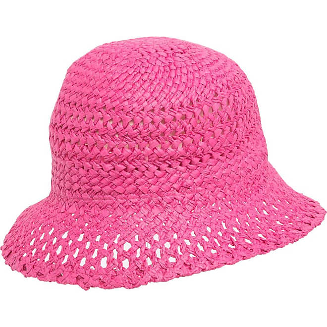 Compare Prices for Open Weave Straw Bucket Hat in Fuchsia at Nordstrom ...