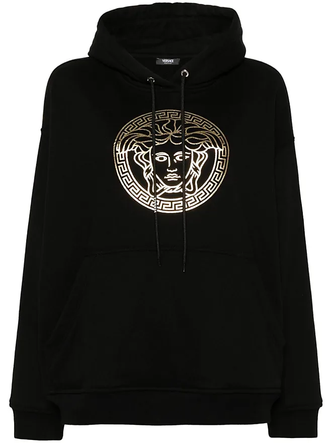 VERSACE - Medusa Cotton Hoodie