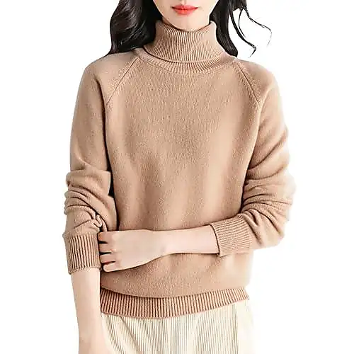 Generic Pull De No L Pour Femme Et Fille Pull En Laine Col