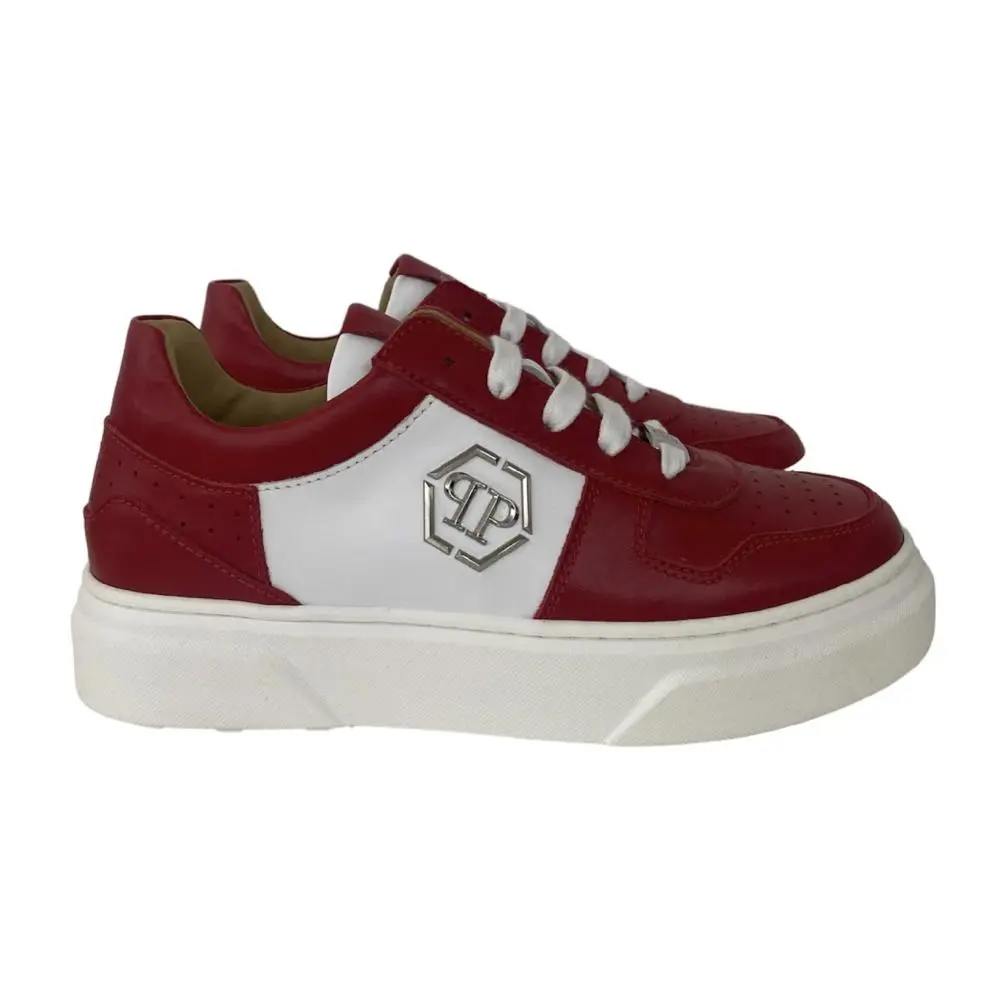 Philipp plein shops shoes red