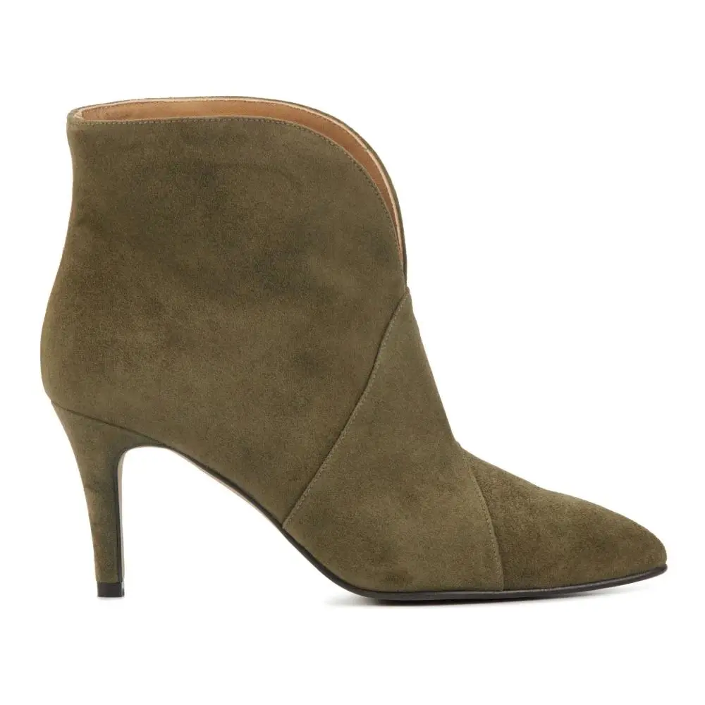 Toral Ankle Boots „Boots popular With Zipper Front And Track Sole“ schwarz