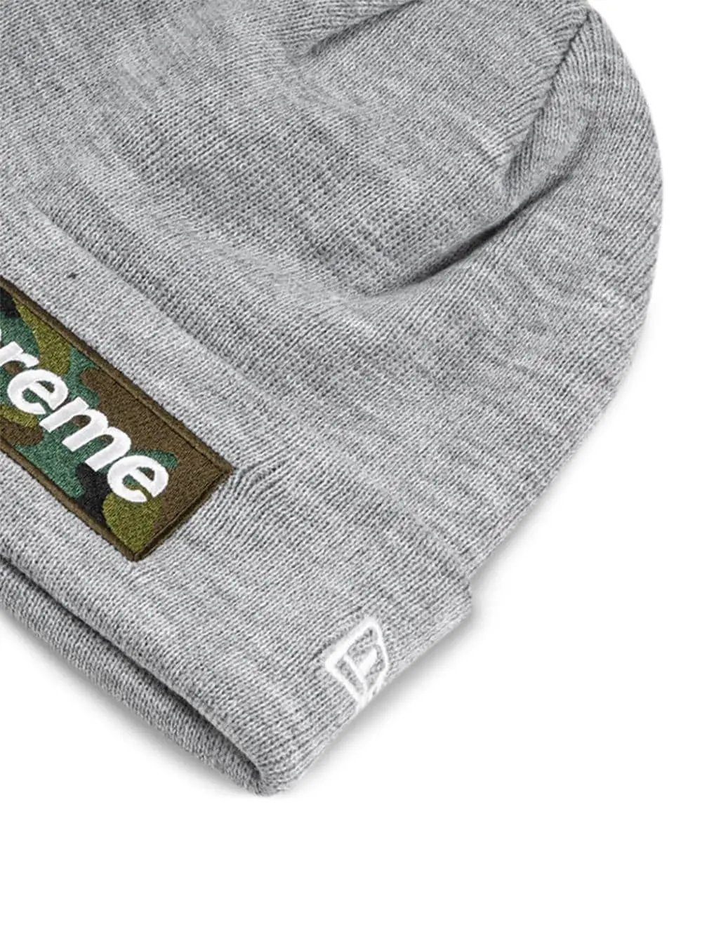 SUPREME x New Era box logo beanie - Grey from £103.00 - on Stylight