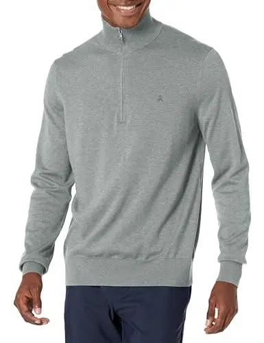 Brooks Brothers store Gray Quarter Zip Medium