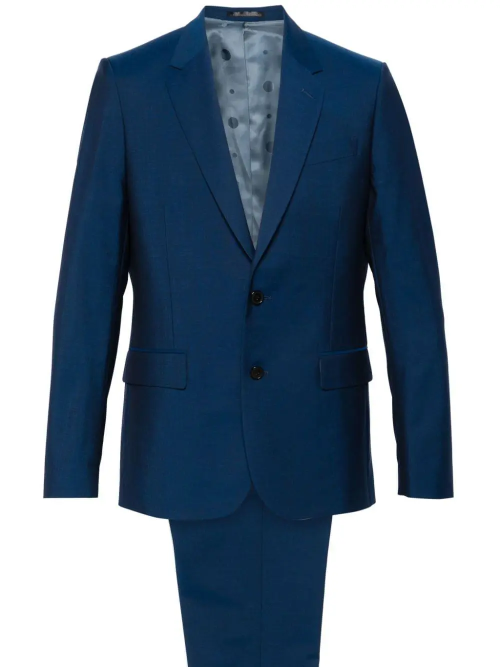 Paul Smith single-breasted wool-blend suit - Blue